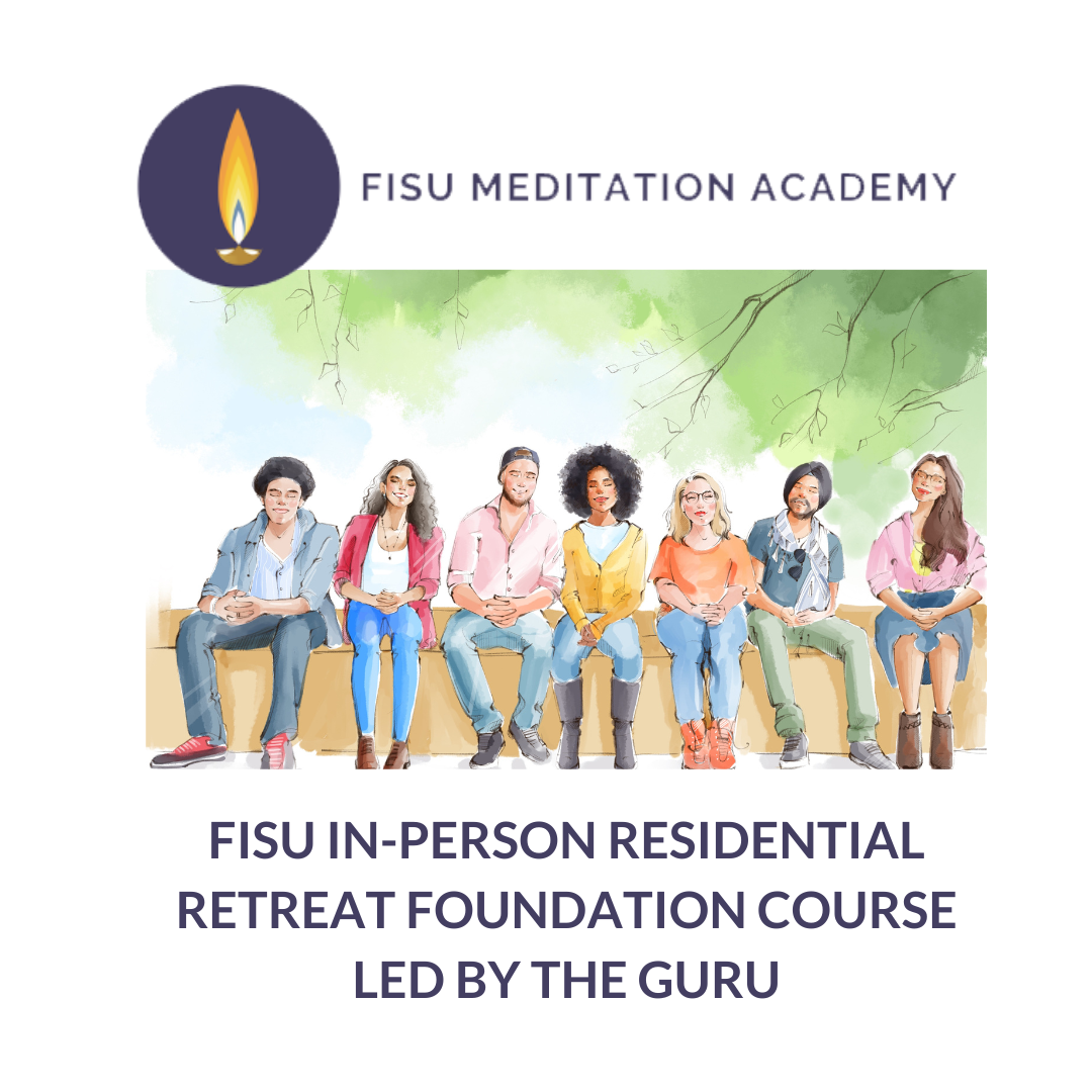 FISU In Person Residential Retreat Course Led by the Guru – Female or Male Twin Share